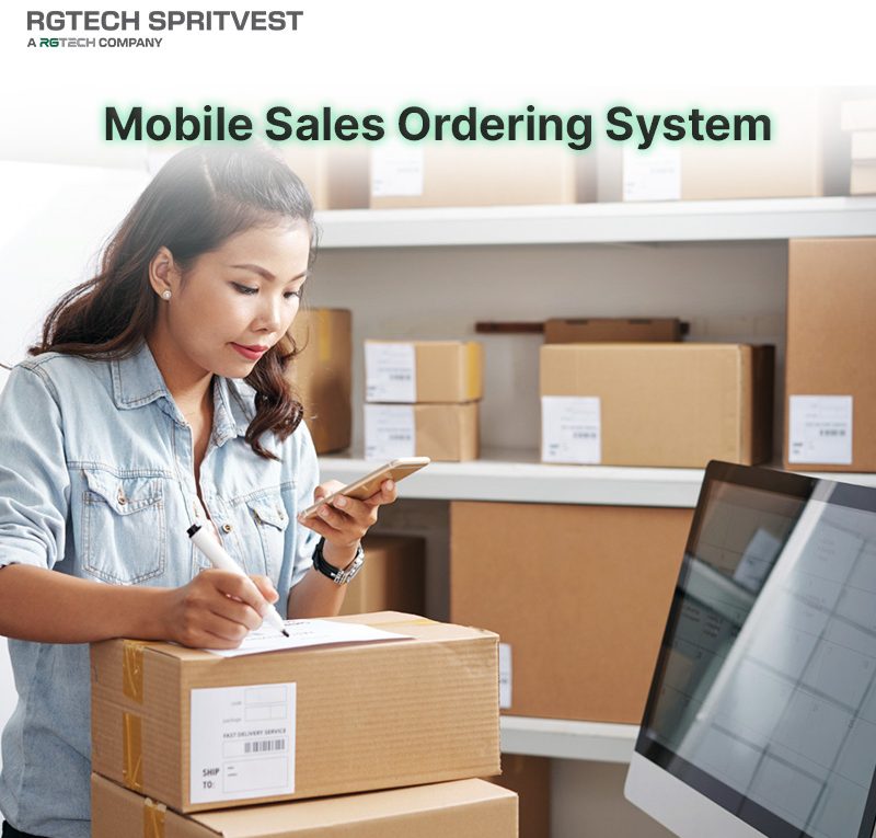 mobile sales ordering system company